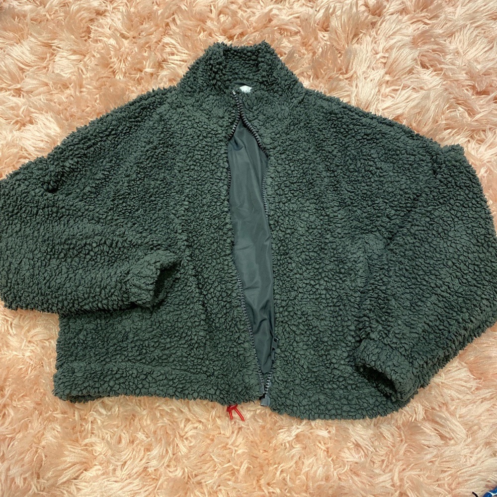 Urban Outfitters teddy bear jacket